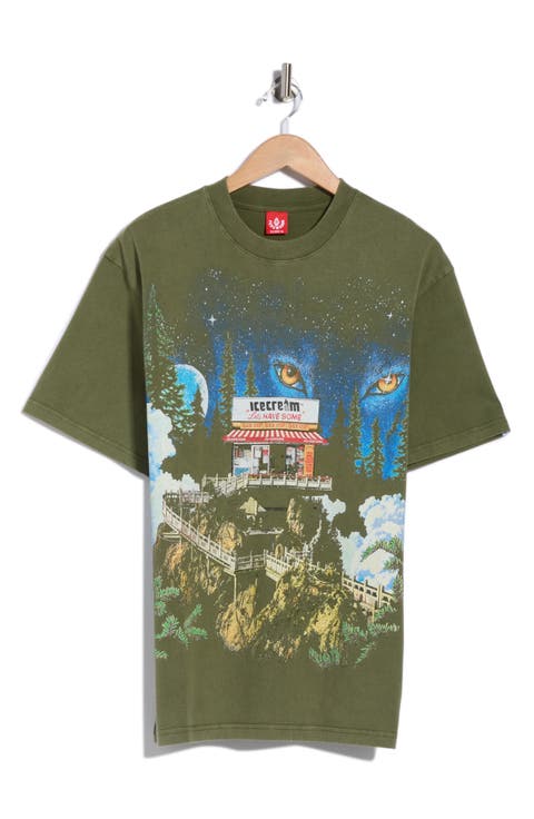 Pagoda Short Sleeve Graphic Tee