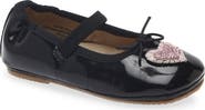 OLD SOLES Kids' Heart Ruffle Mary Jane Flat