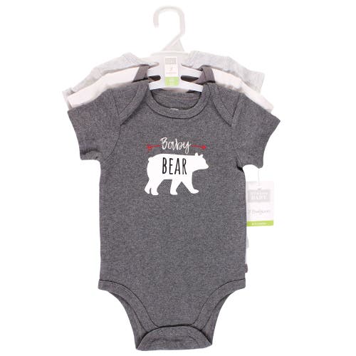 Hudson Baby Cotton 3-piece Bodysuit Bundle In Multi