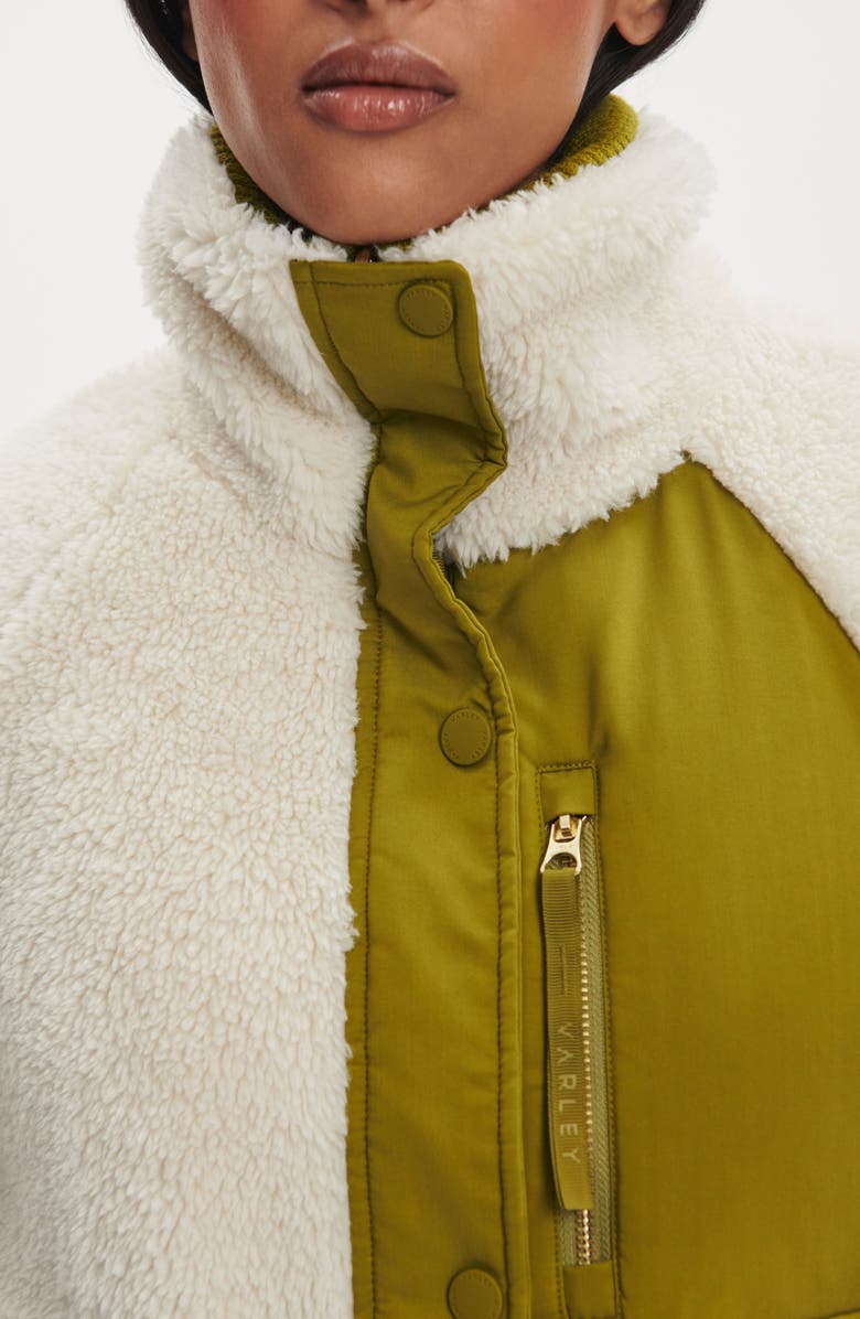 Varley Glover Packable Reversible Jacket, Alternate, color, Birch / Bright Moss