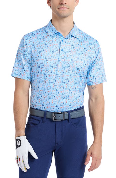 Coastal Vibes Knit Polo