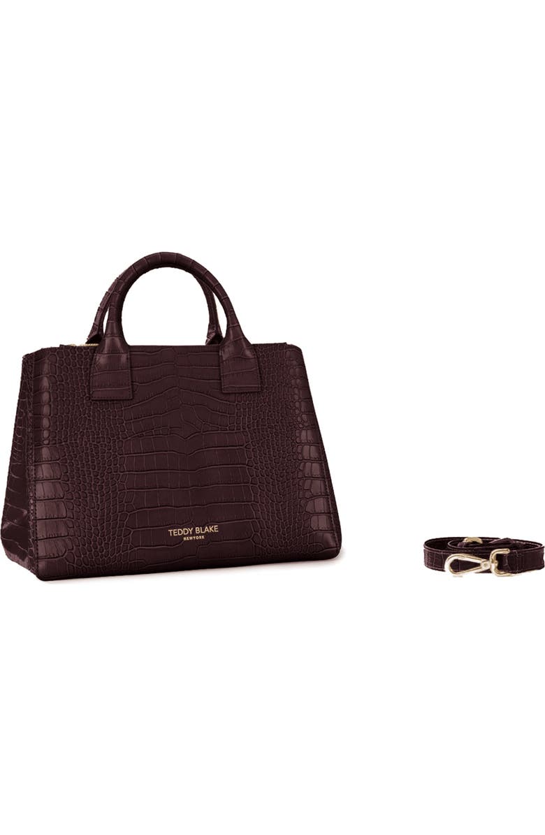 Teddy Blake Bella Croco 12", Alternate, color, Dark Brown