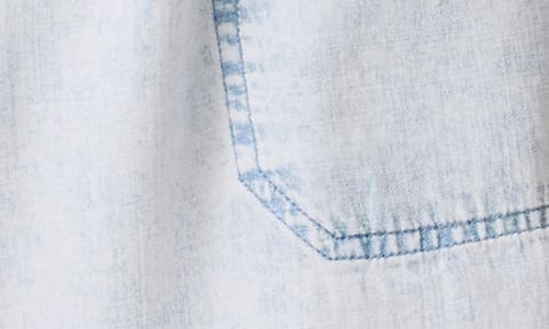 Splendid Andie Indigo Shorts In Bleached Indigo