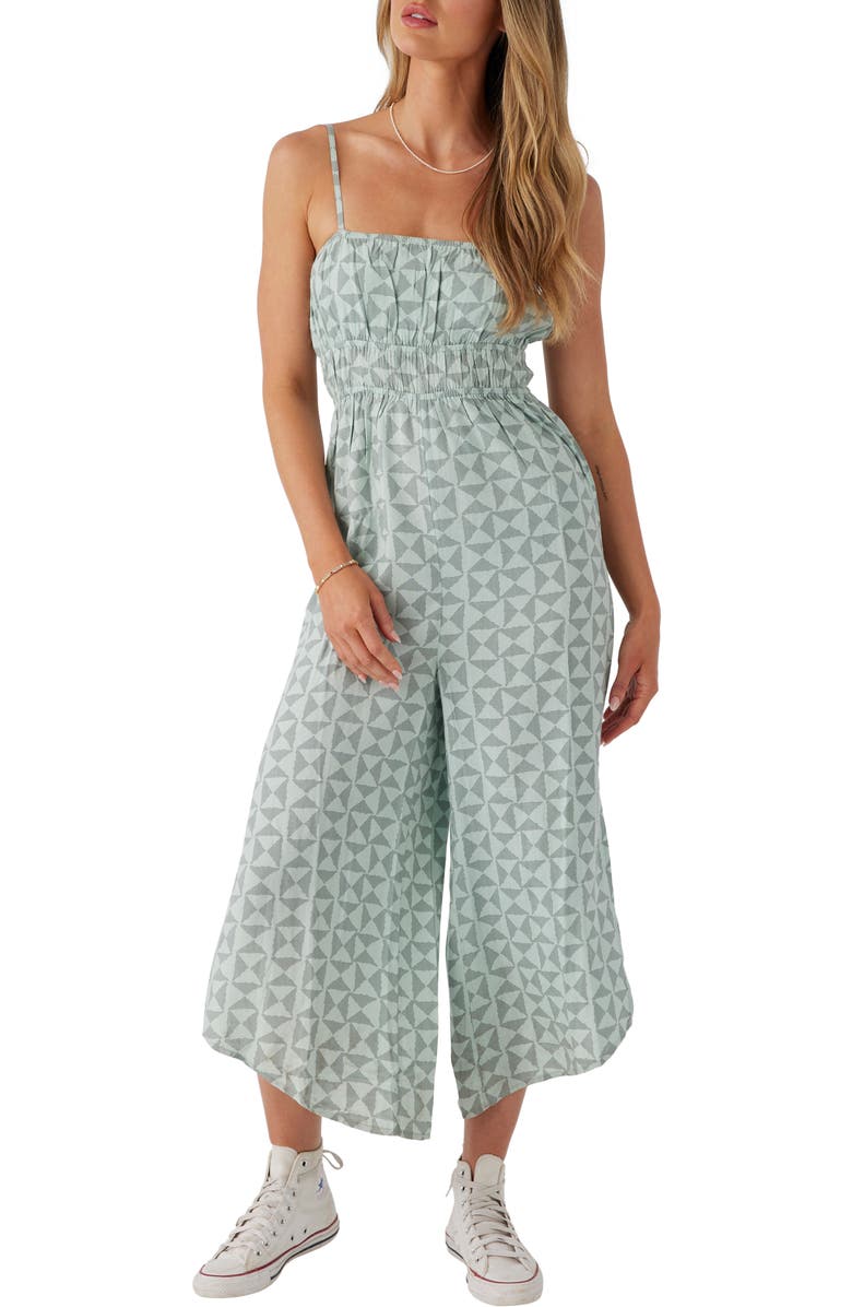 O'Neill Vera Geo Print Jumpsuit, Main, color, 