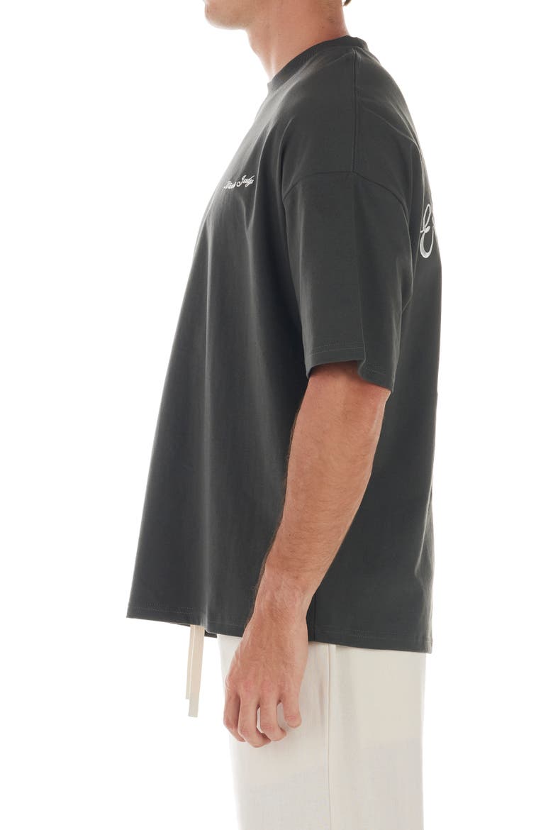 Sun Club T-Shirt, Alternate, color, charcoal