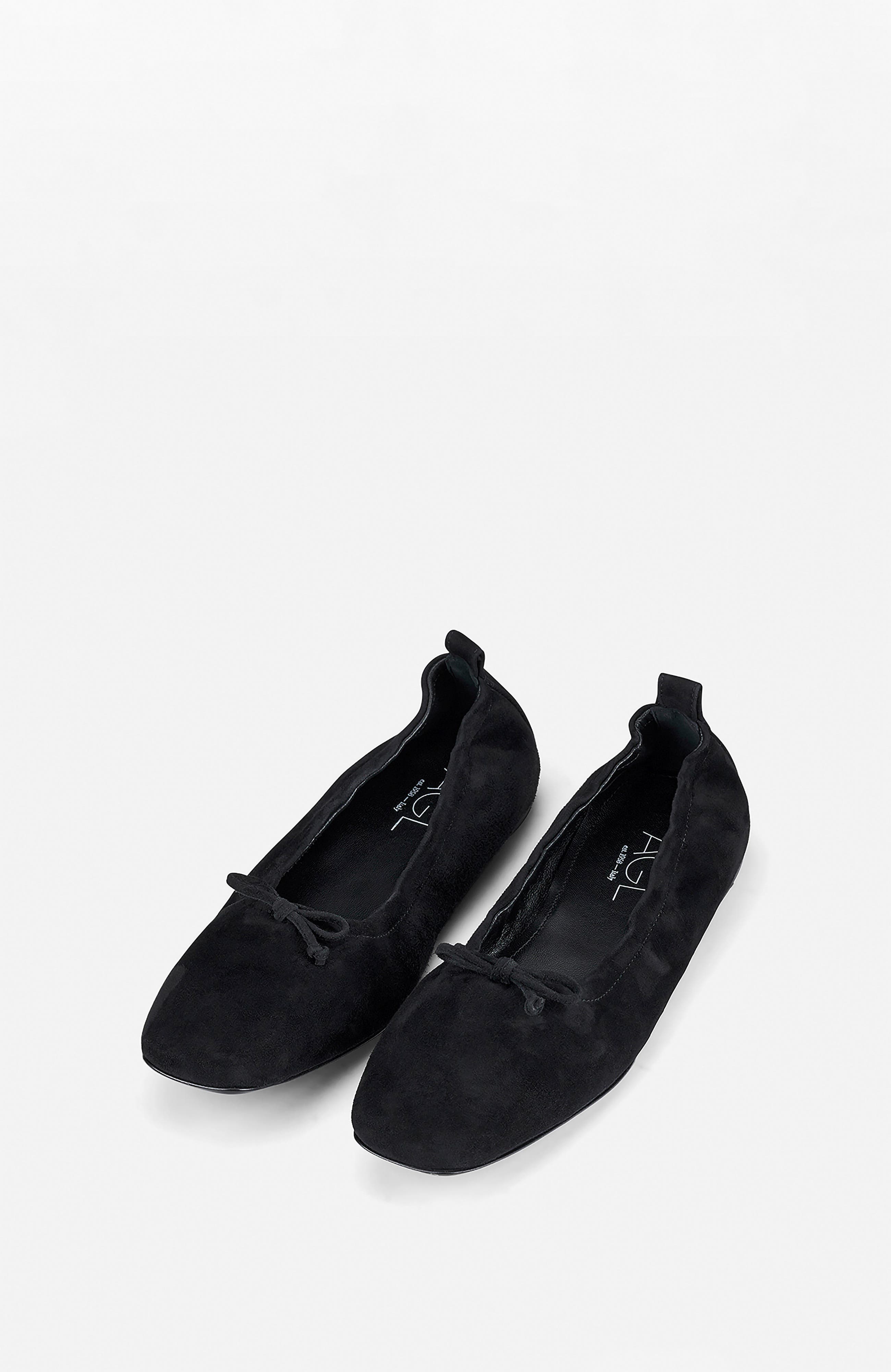 AGL Memy nappa ballet flat, Alternate, color, Black