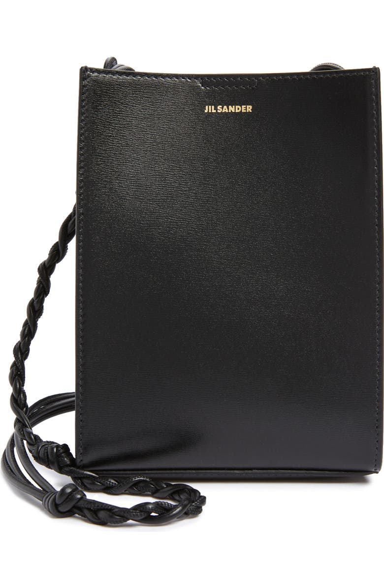 Jil Sander Small Leather Shoulder Bag, Main, color,