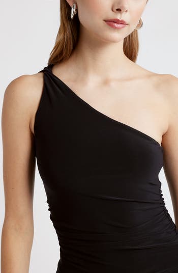 Twist One-Shoulder Top