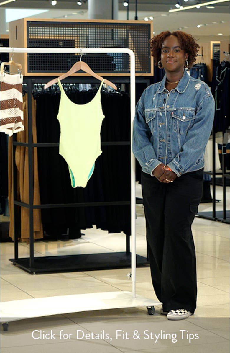 Strappy One-Piece Swimsuit, sales video thumbnail