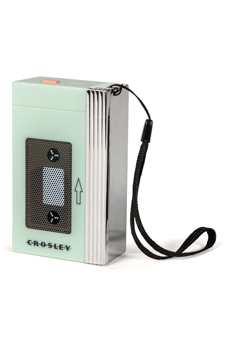 Mini Retro '80s Inspired Portable Bluetooth® Speaker, Alternate, color, MINT