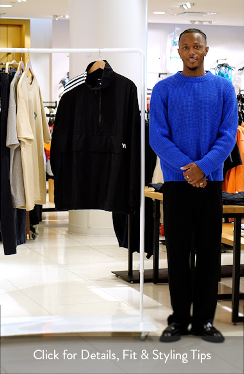 3-Stripe Recycled Polyamide Anorak, sales video thumbnail