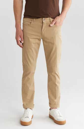 Vintage 1946 Flat Front Stretch Comfort Slim Leg Pants