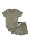 Kids' 2-Piece Bodysuit & Knit Shorts Set