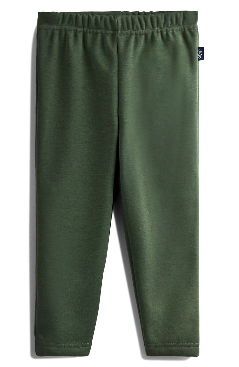 JOJO MAMAN BEBE Kids' Long Sleeve T-Shirt & Pants, Alternate, color, Natural