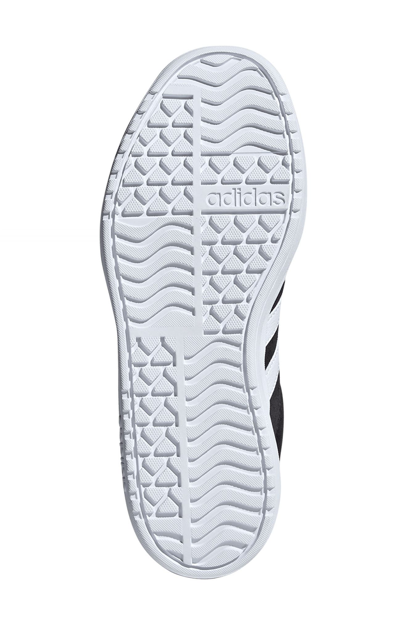 adidas Kids' VL Court Bold Lifestyle Sneaker, Alternate, color, Cblack/Ftw