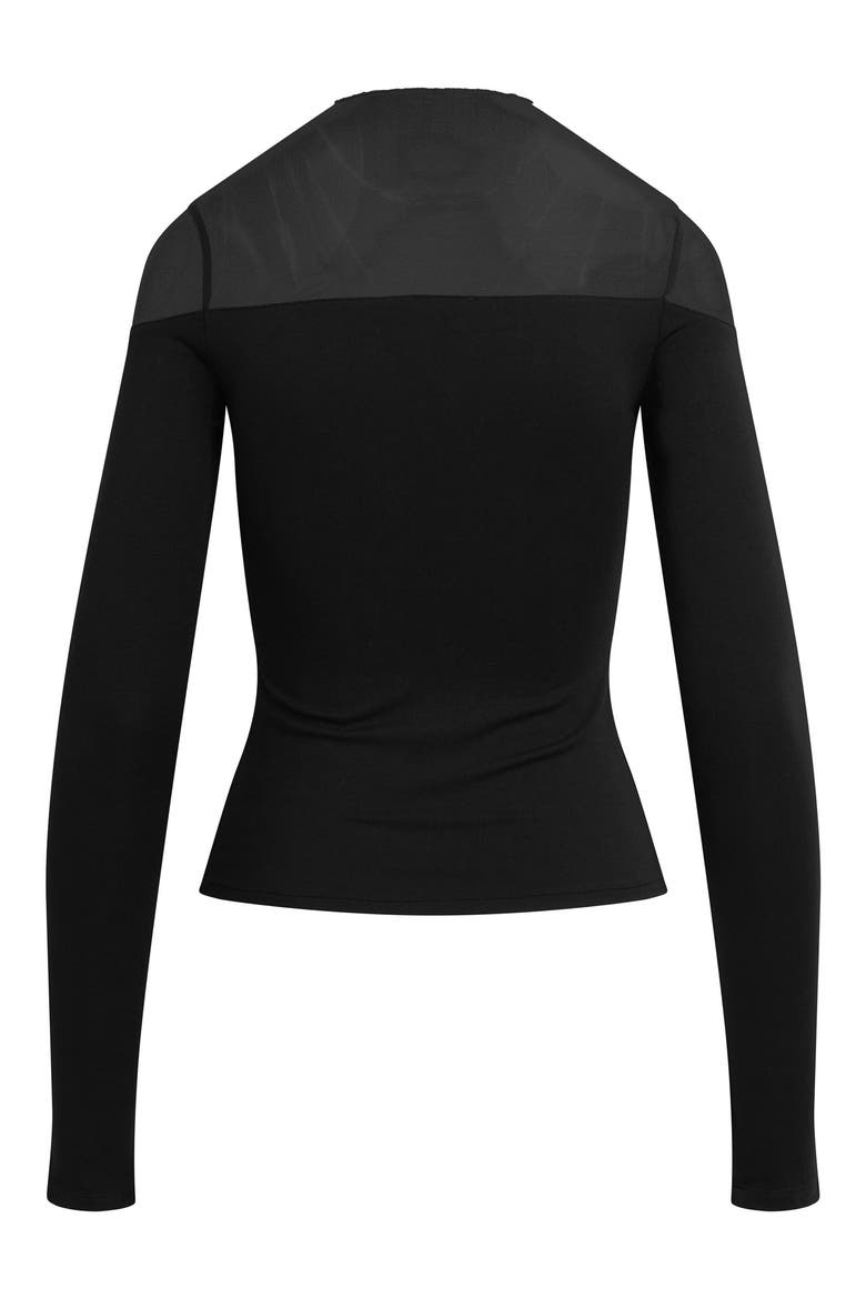 The For the Girls Top, Alternate, color, BLACK