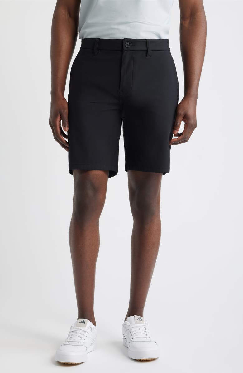 Zella Driver Golf Shorts, Main, color, Black