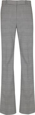 Balmain Darted trousers in Prince of Wales wool