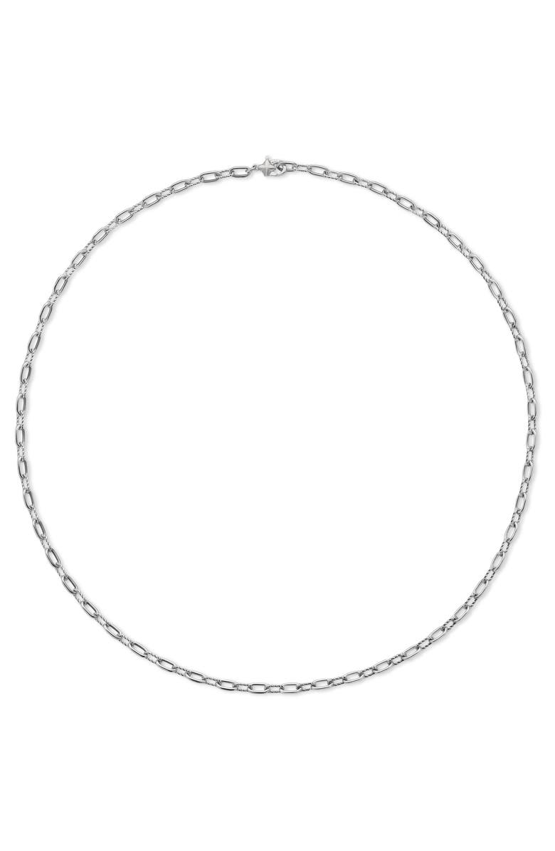 David Yurman Madison Chain Necklace, 3mm, Alternate, color, Sterling Silver