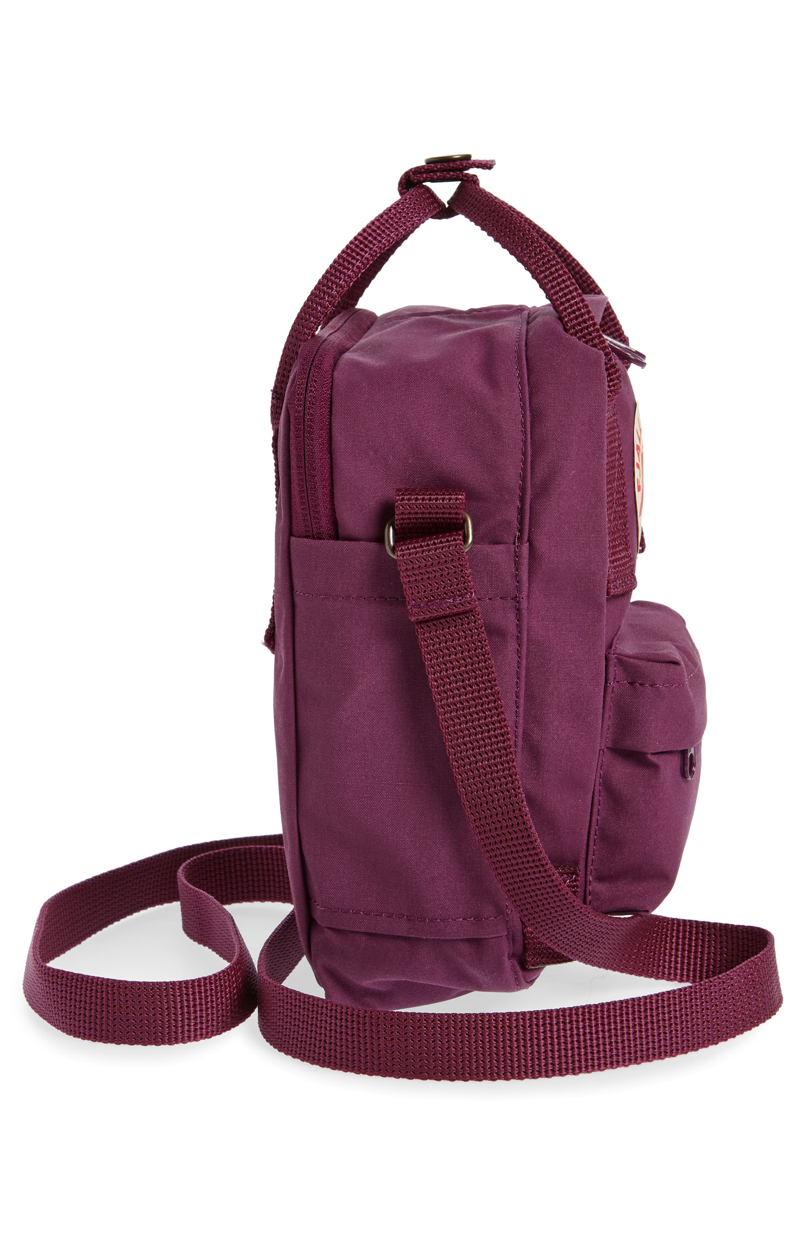 Fjällräven Kånken Water Repellent Sling Shoulder Bag, Alternate, color, Royal Purple