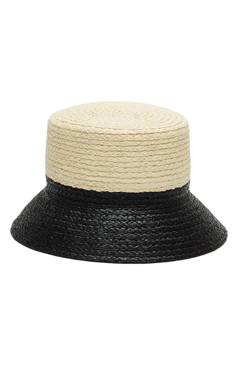 Eugenia Kim Jonah Raffia Bucket Hat, Alternate, color,