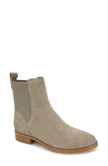 Splendid Alinda Leather Ankle Boot In White