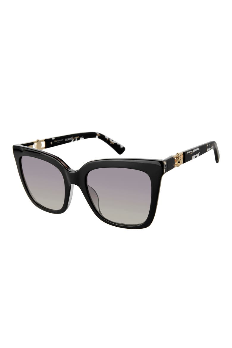 KGL1004 Cat Eye Sunglasses, Alternate, color, BLACK