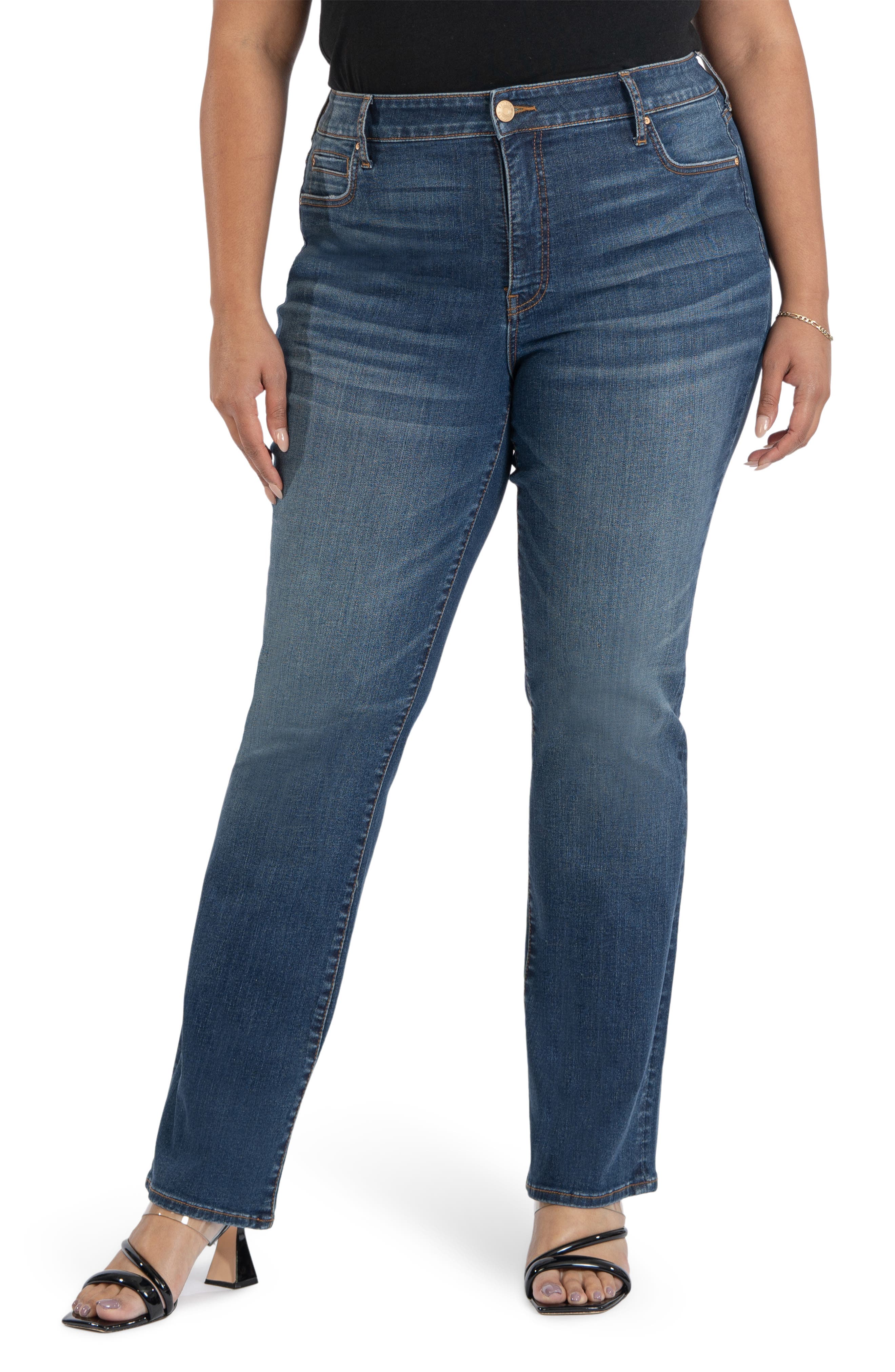 Natalie Fab Ab High Waist Bootcut Jeans