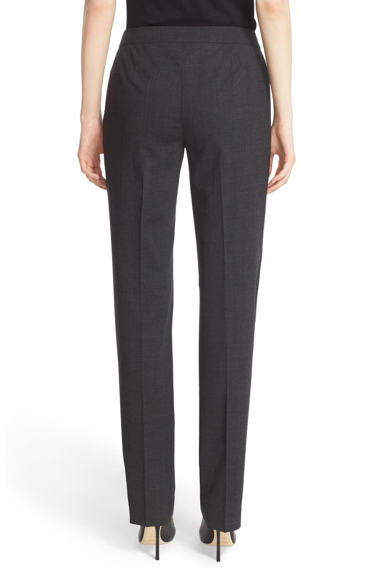 Barrow Stretch Wool Pants, Alternate, color, SMOKE
