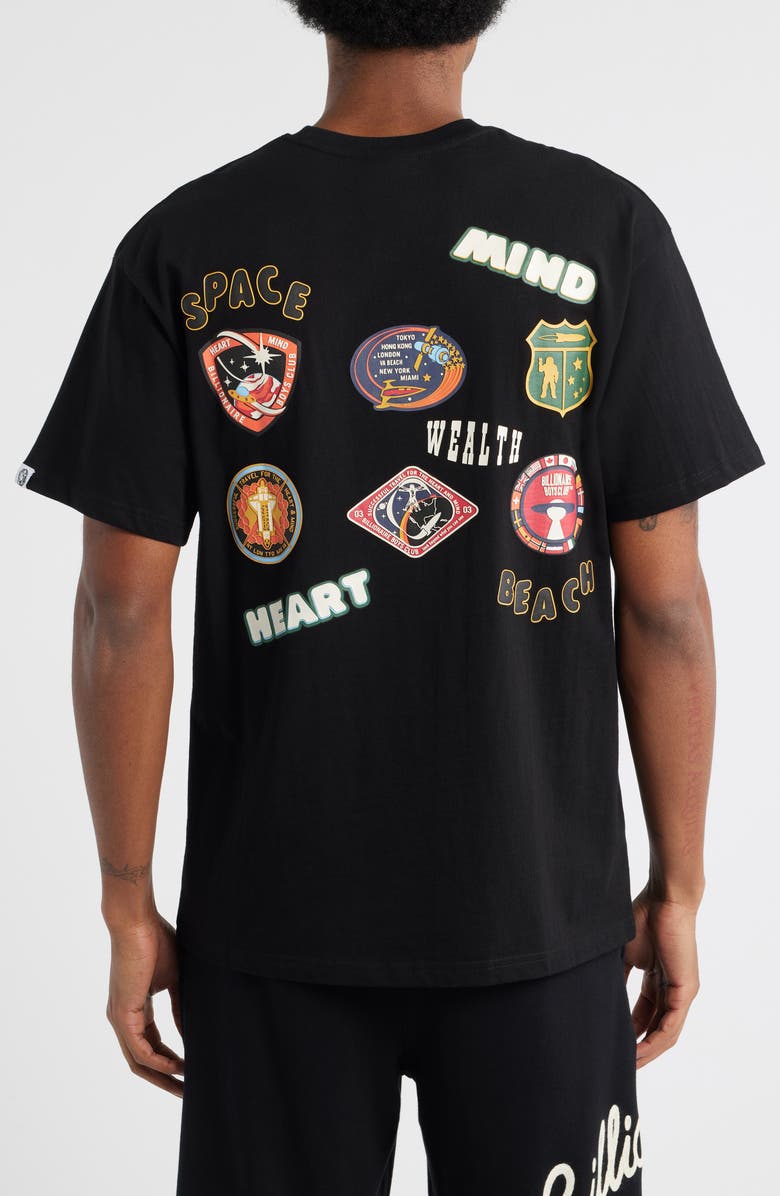 Billionaire Boys Club BB Mantra Cotton Graphic T-Shirt, Alternate, color, Black