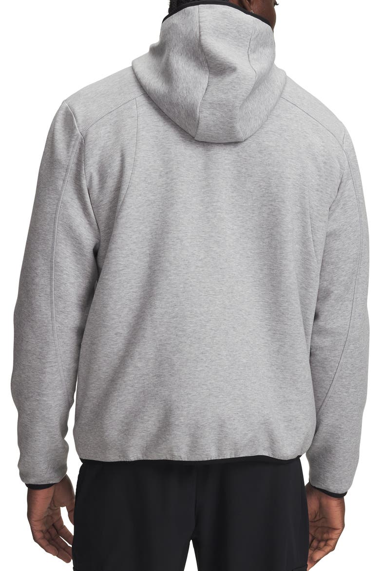 Unstoppable Full Zip Hoodie, Alternate, color, MOD GRAY LIGHT HEATHER / BLACK