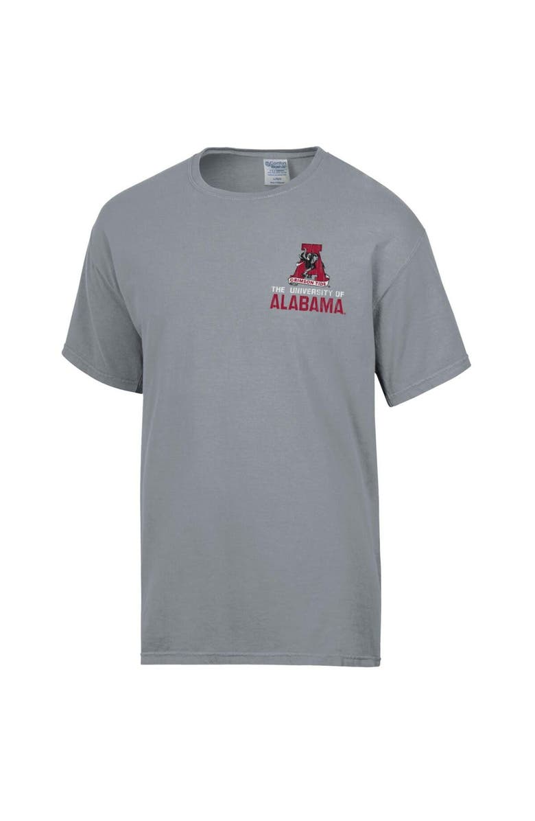 Comfort Wash Men's Comfort Wash Graphite Alabama Crimson Tide Vintage Logo T-Shirt, Alternate, color, 