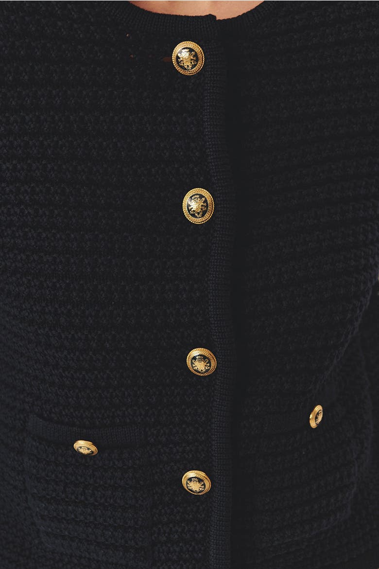 Joanna Essential Lightweight Knit Cardigan, Alternate, color, NAVY BLUE