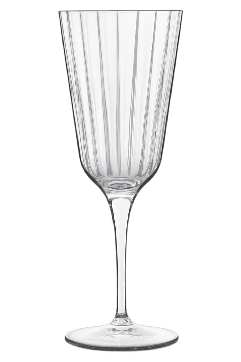 Bach Set of 4 Retro Wine Glasses, Main, color, CLEAR