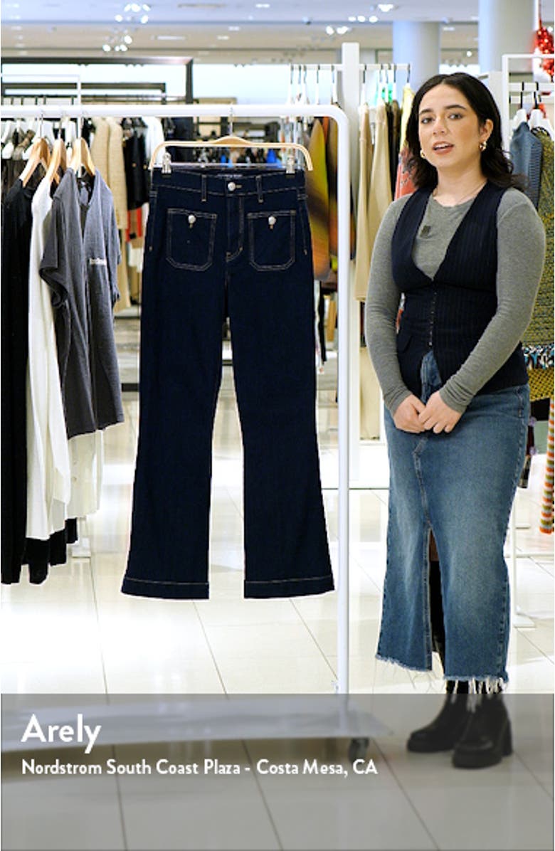 Carson High Waist Ankle Flare Jeans, sales video thumbnail