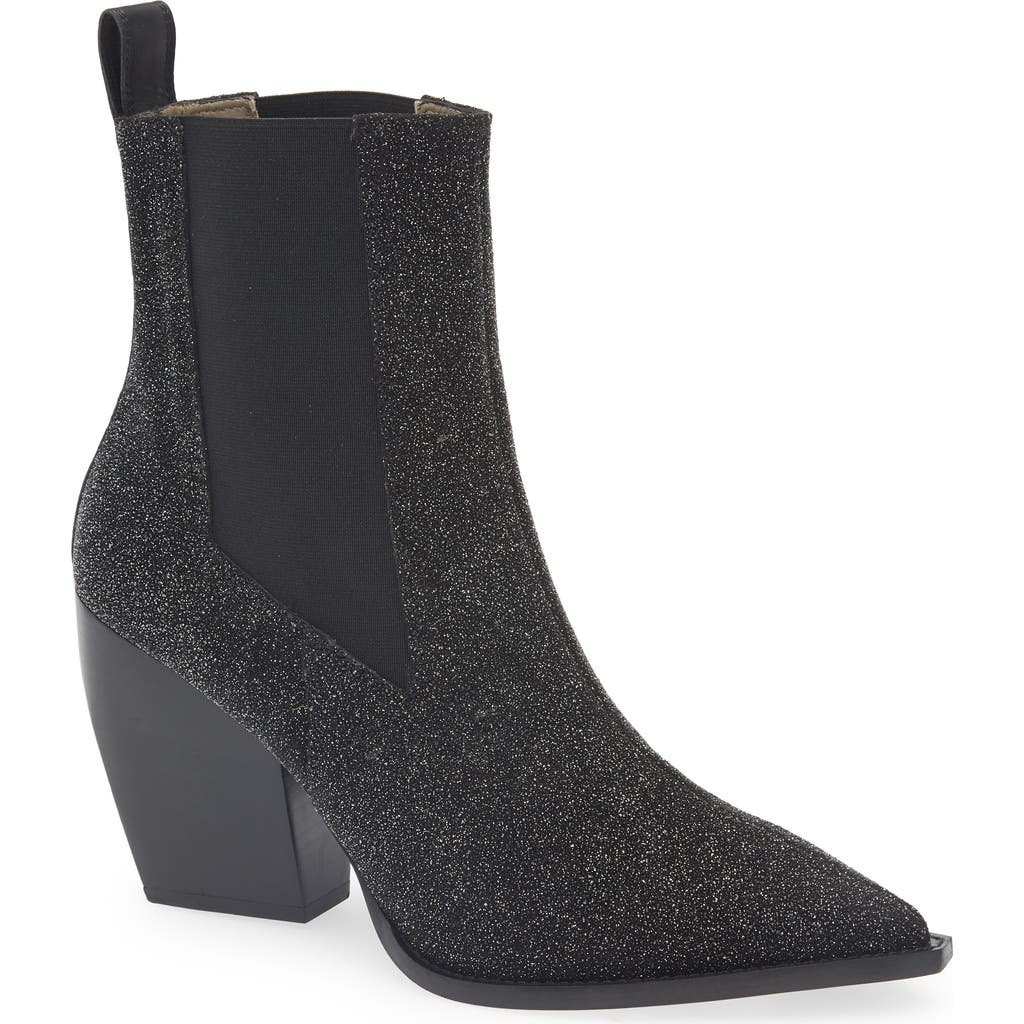 Allsaints Ria Sparkle Bootie In Gray