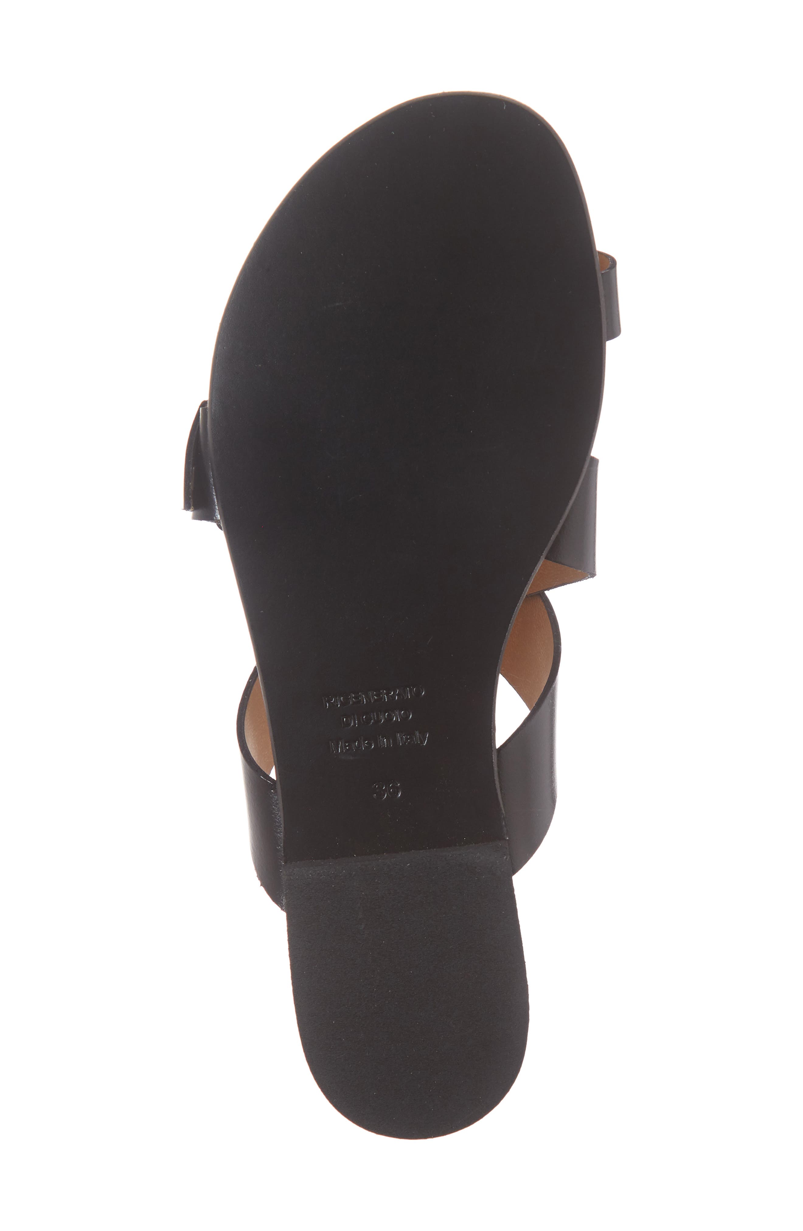 BLACK SUEDE STUDIO Elyse Slide Sandal, Alternate, color, 