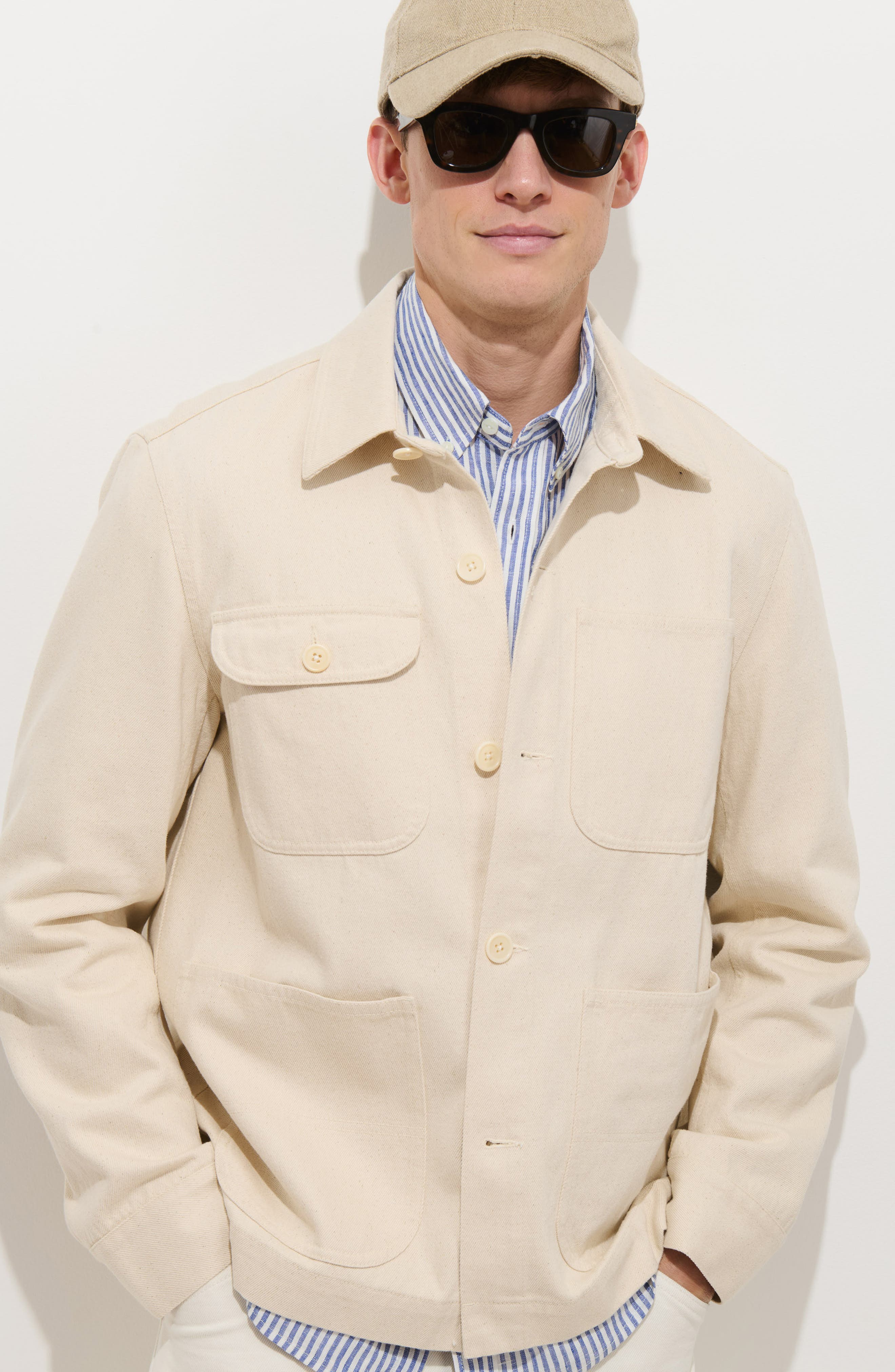 Garment Dyed Work Jacket - image 2