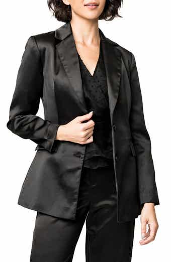 Shine Effect Longline Blazer