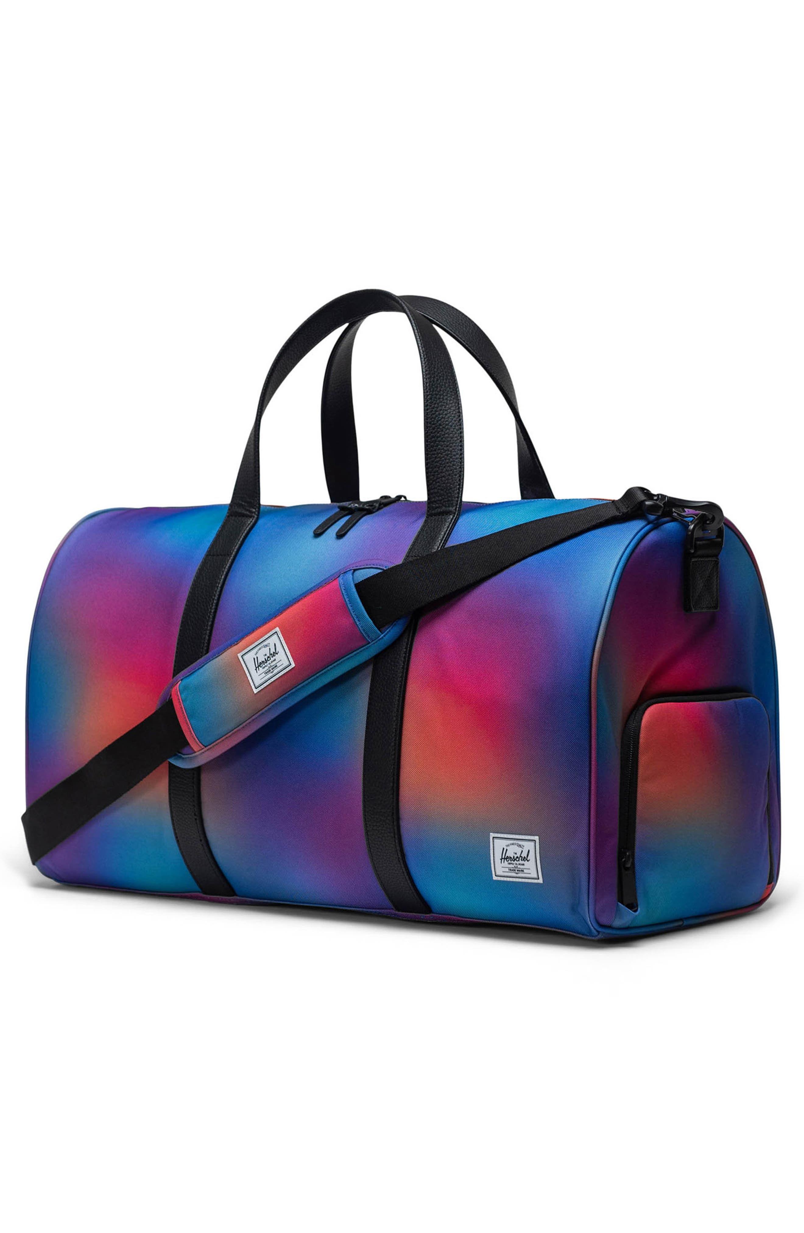 Herschel Supply Co. Novel Water Resistant Recycled Polyester Duffle Bag, Alternate, color, 