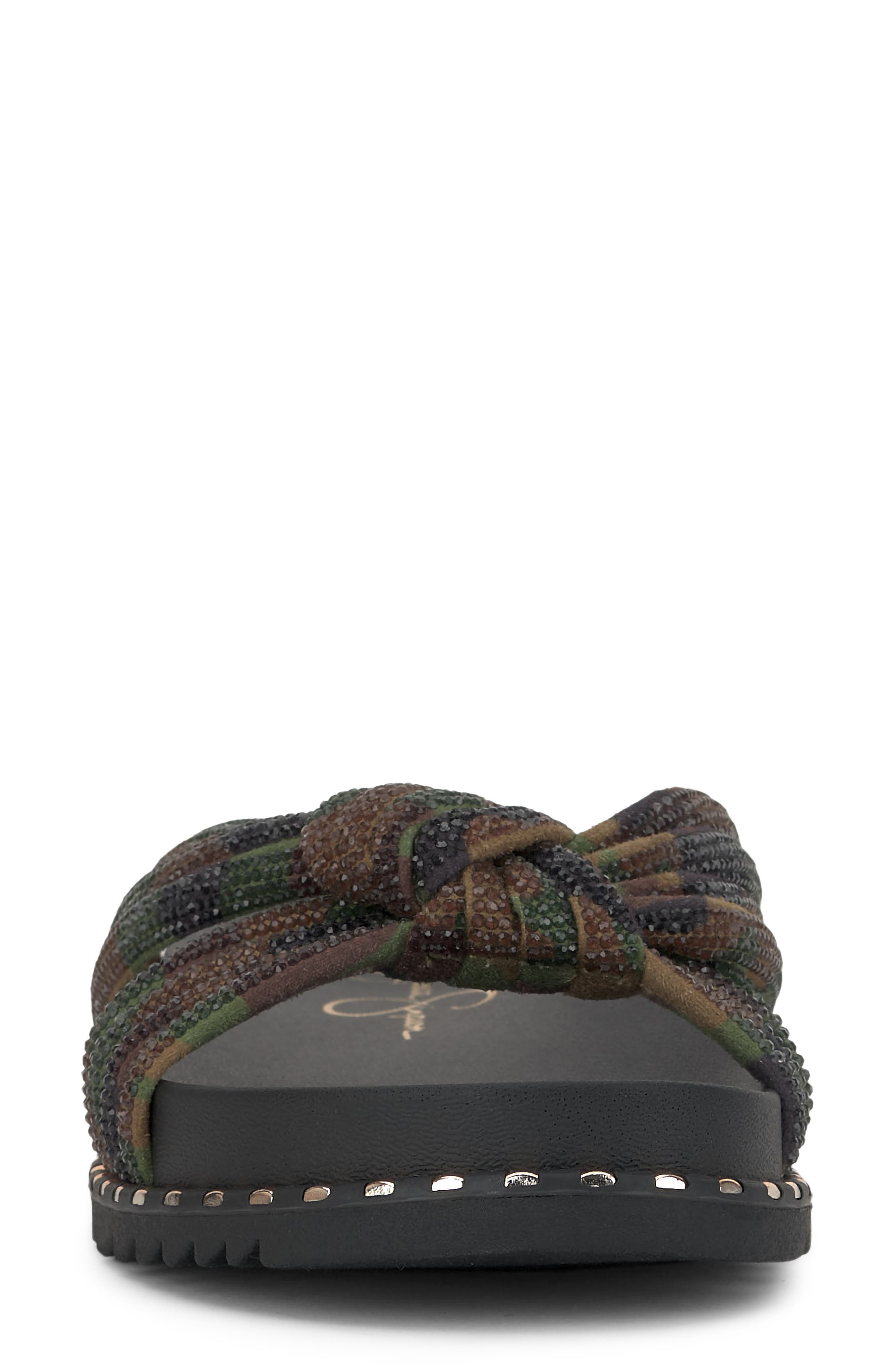 Jessica Simpson Cilleva Slide Sandal, Alternate, color, Forest Camo
