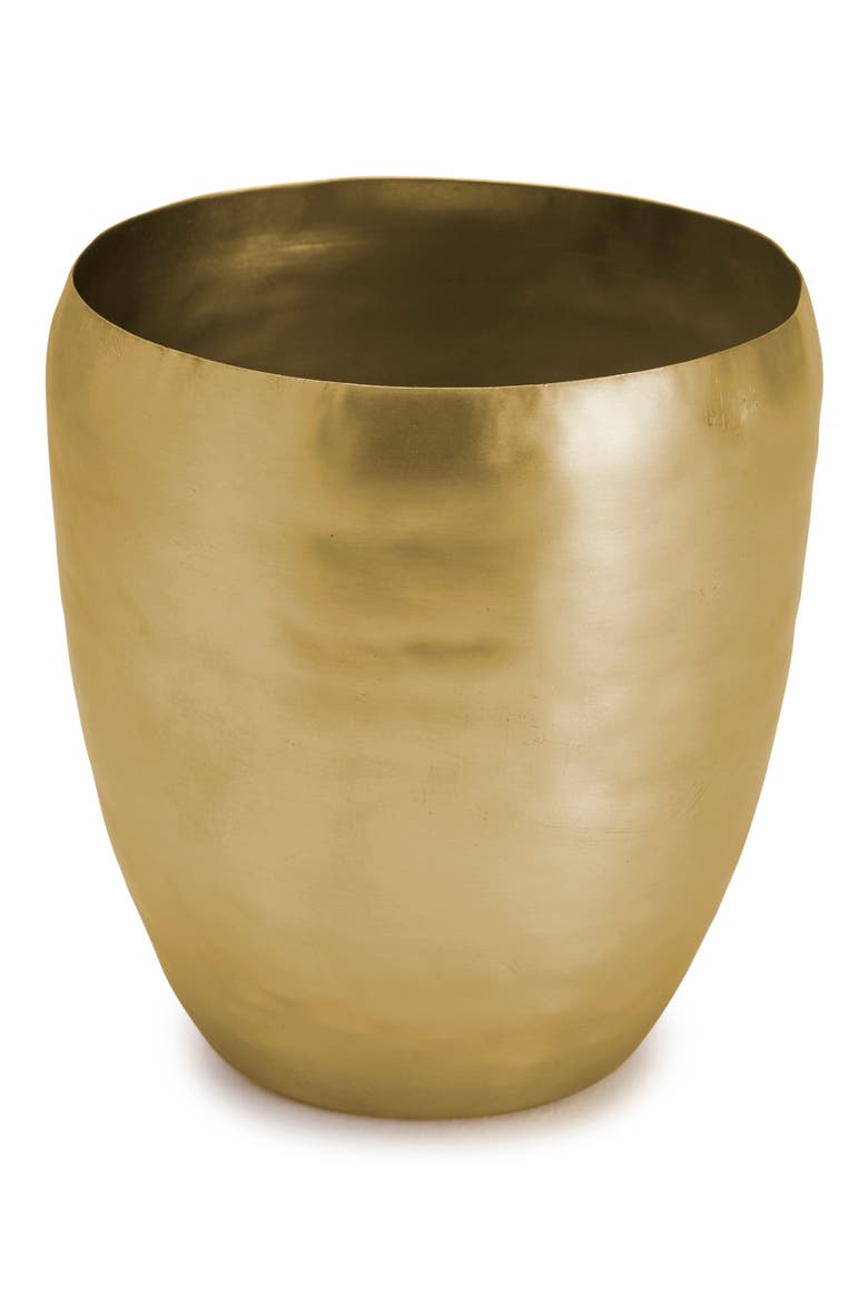 Nile Bath Tumbler, Main, color, BRASS