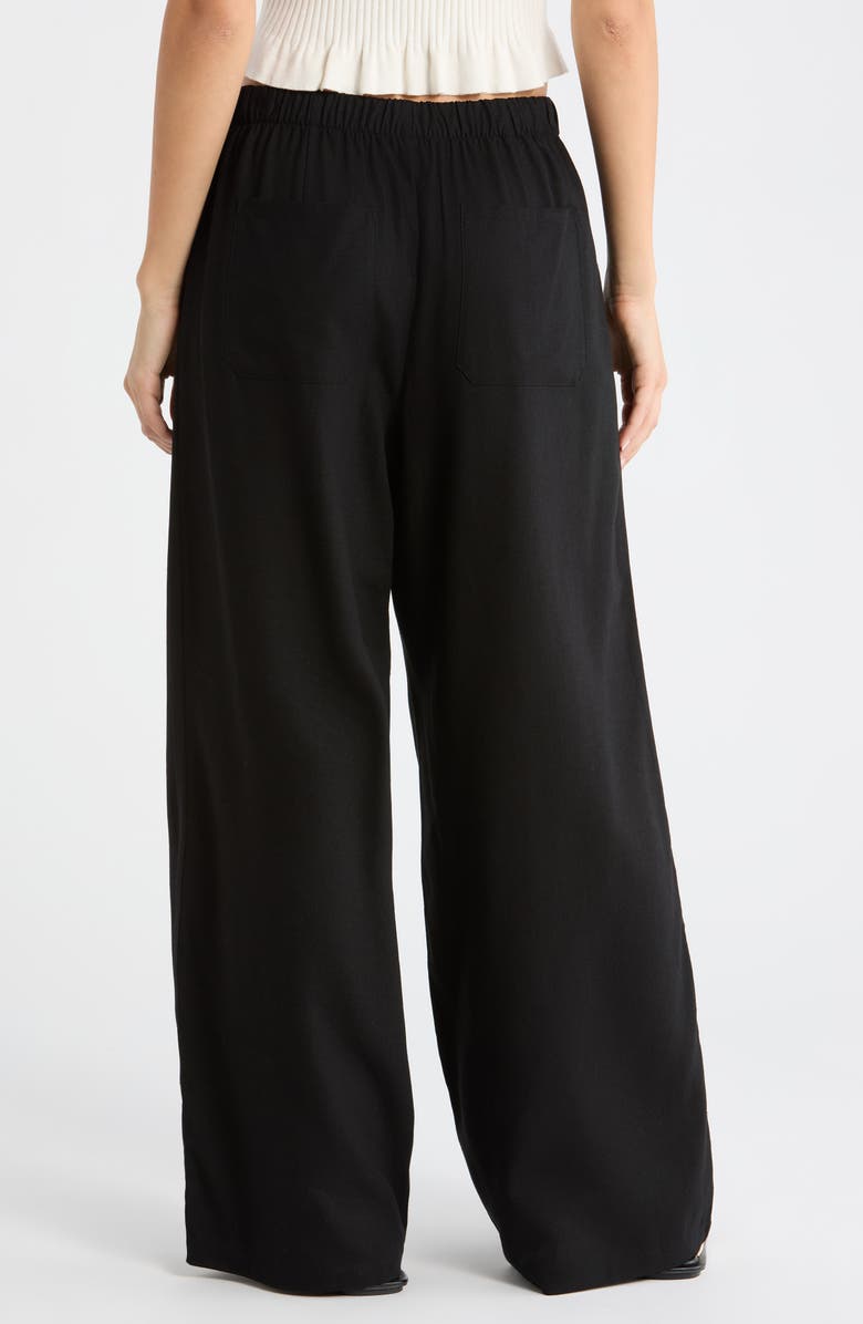 PAIGE Jude Wide Leg Pants, Alternate, color, Black