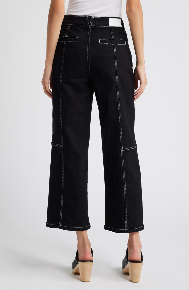 Rails Getty High Waist Crop Utility Jeans, Alternate, color, Orca