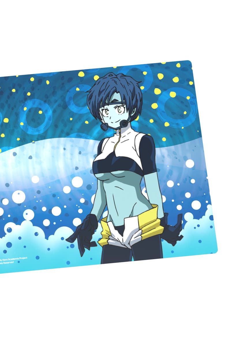UniVersus My Hero Academia Collectible Card Game Bubble Girl Playmat, Alternate, color, Multicolored
