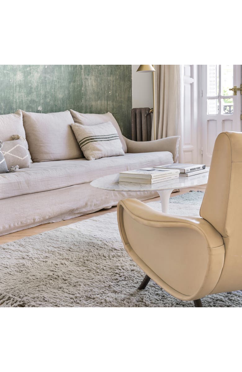 Lorena Canals Woolable Rug Into the Blue, Alternate, color, Smoke Blue