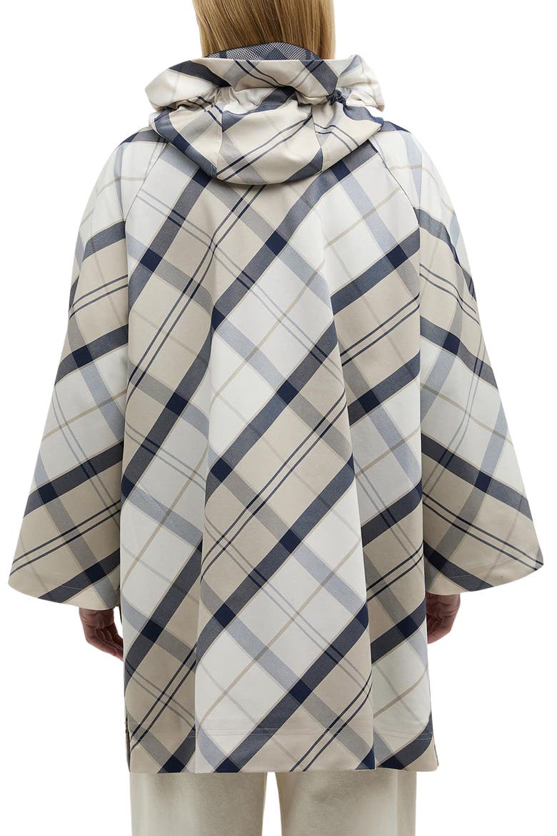 Kinsale Tartan Waterproof Raincoat, Alternate, color, DRESS NAVY TARTAN