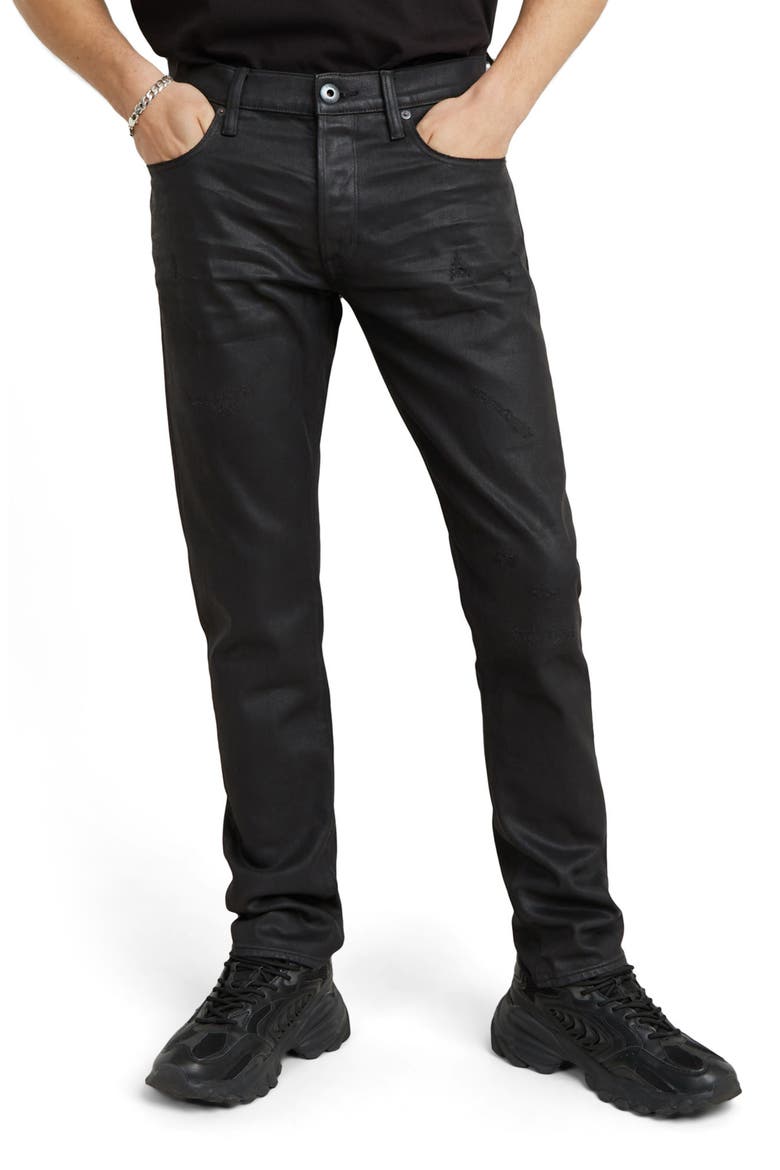3301 Slim Fit Jeans, Main, color, 3D DARK AGED COBLER RESTORED