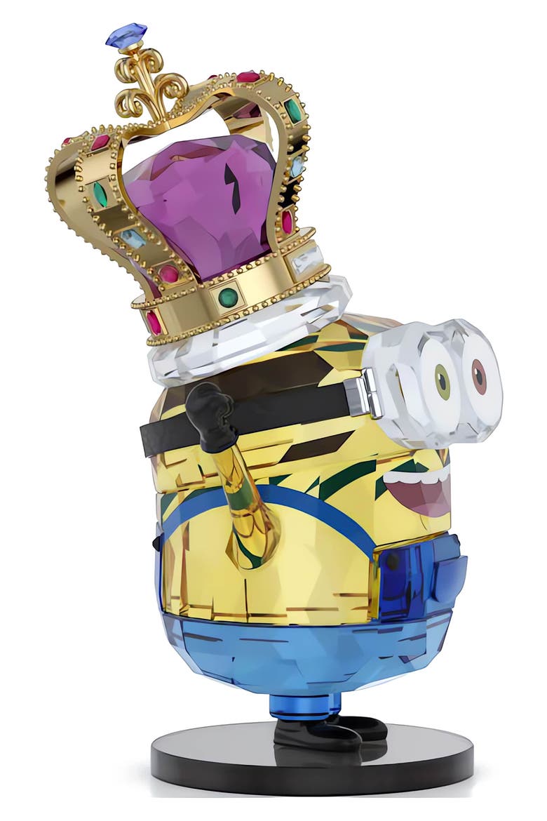 Minions King Bob Crystal Ornament, Alternate, color, MULTI