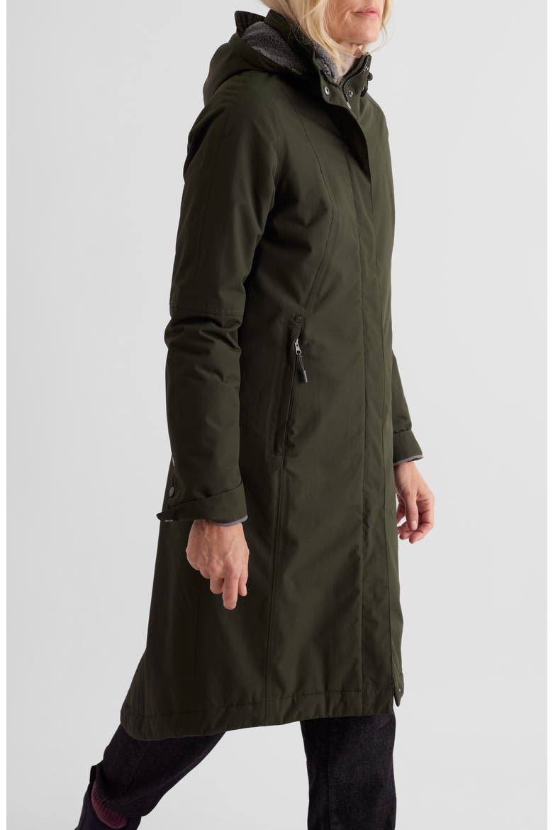 Janelle Waterproof Raincoat, Main, color, WOODLAND